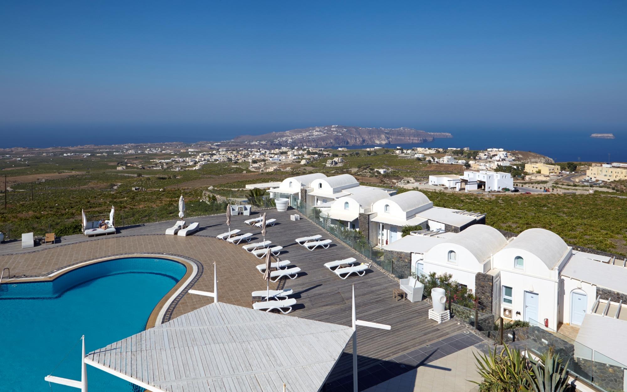 Orizontes Hotel Santorini Pyrgos Kallistis Екстер'єр фото