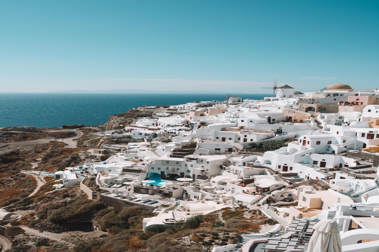 Orizontes Hotel Santorini Pyrgos Kallistis Екстер'єр фото