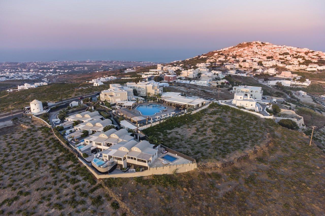 Orizontes Hotel Santorini Pyrgos Kallistis Екстер'єр фото