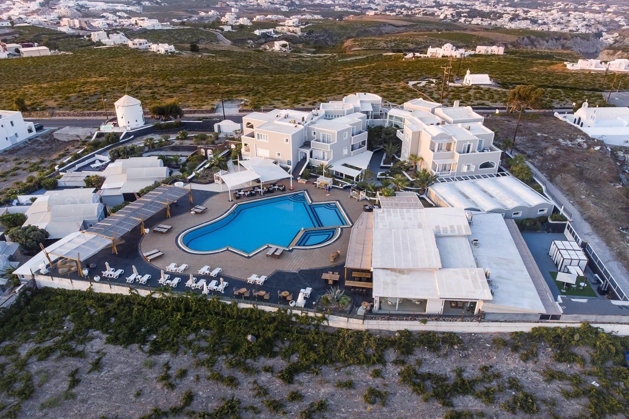 Orizontes Hotel Santorini Pyrgos Kallistis Екстер'єр фото