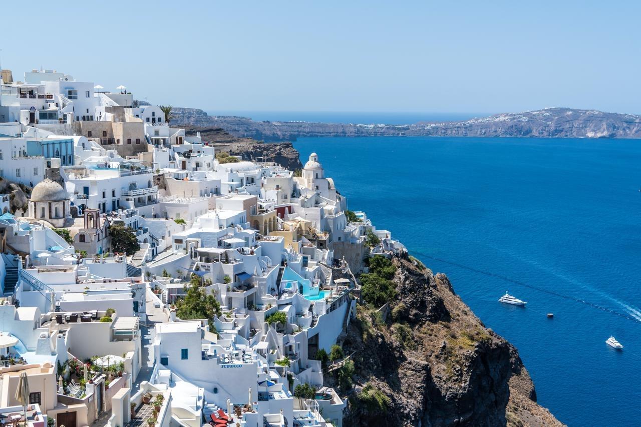 Orizontes Hotel Santorini Pyrgos Kallistis Екстер'єр фото