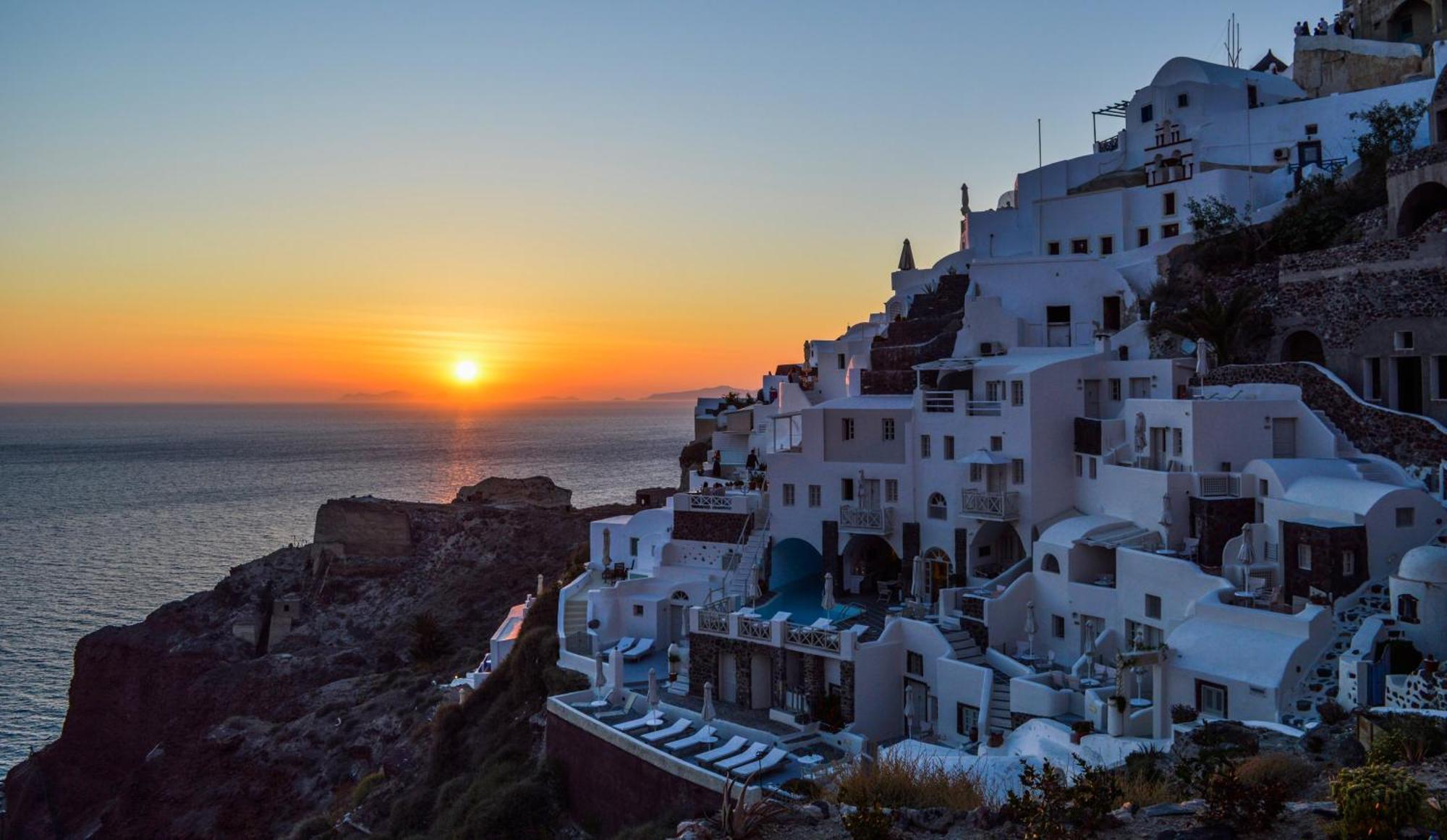 Orizontes Hotel Santorini Pyrgos Kallistis Екстер'єр фото
