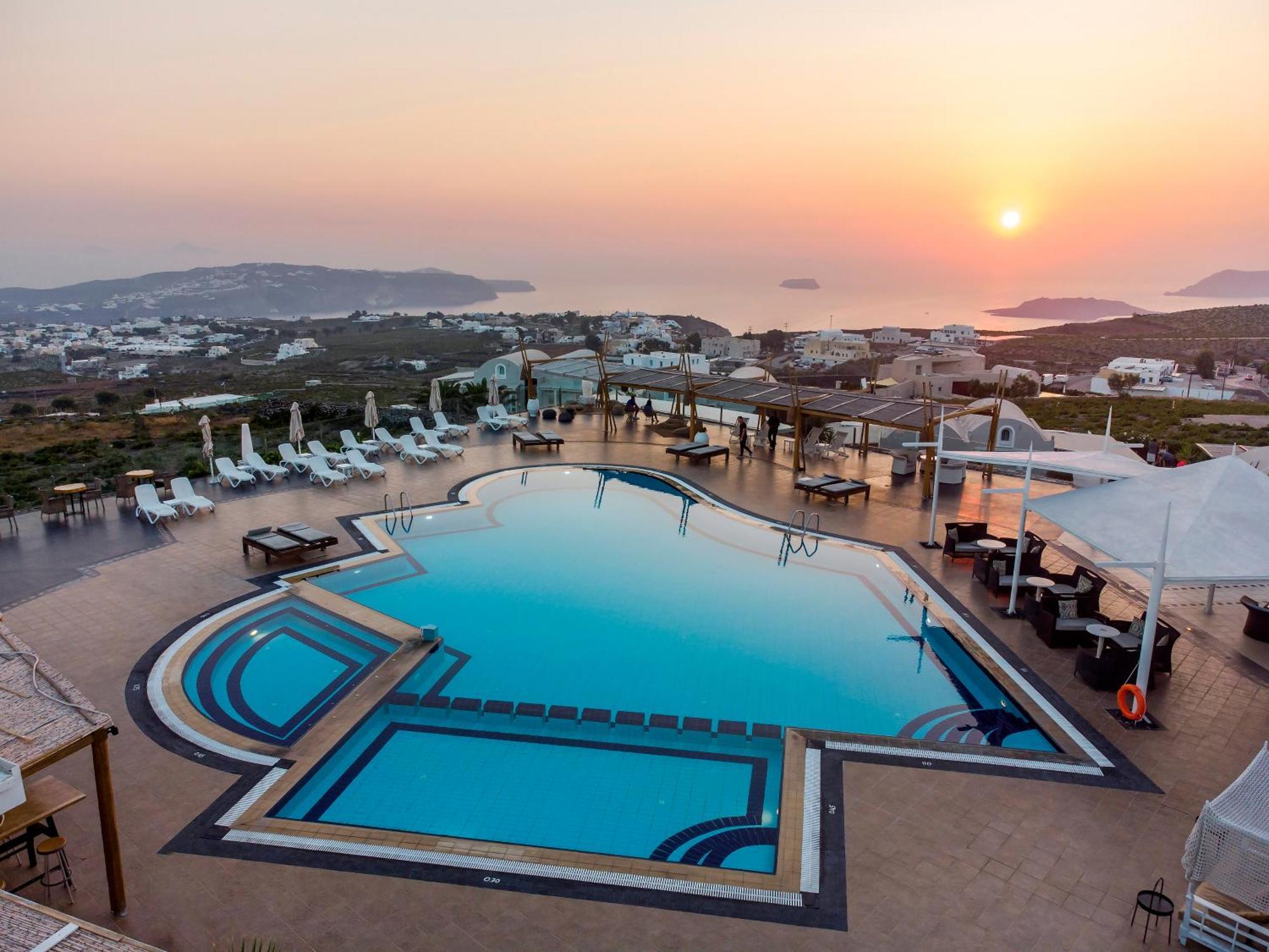 Orizontes Hotel Santorini Pyrgos Kallistis Екстер'єр фото