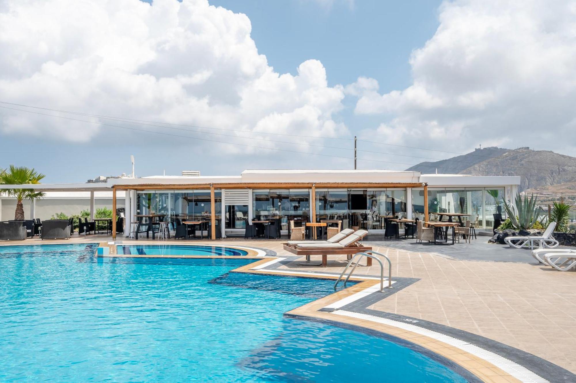 Orizontes Hotel Santorini Pyrgos Kallistis Екстер'єр фото